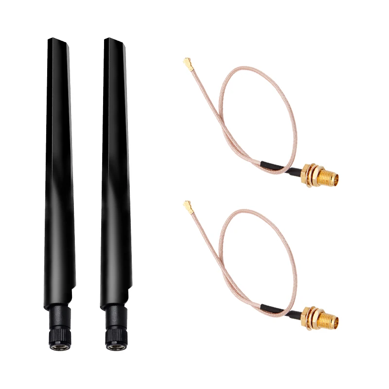 Antena WIFI 2,4G con cable U.FL para PCI-E