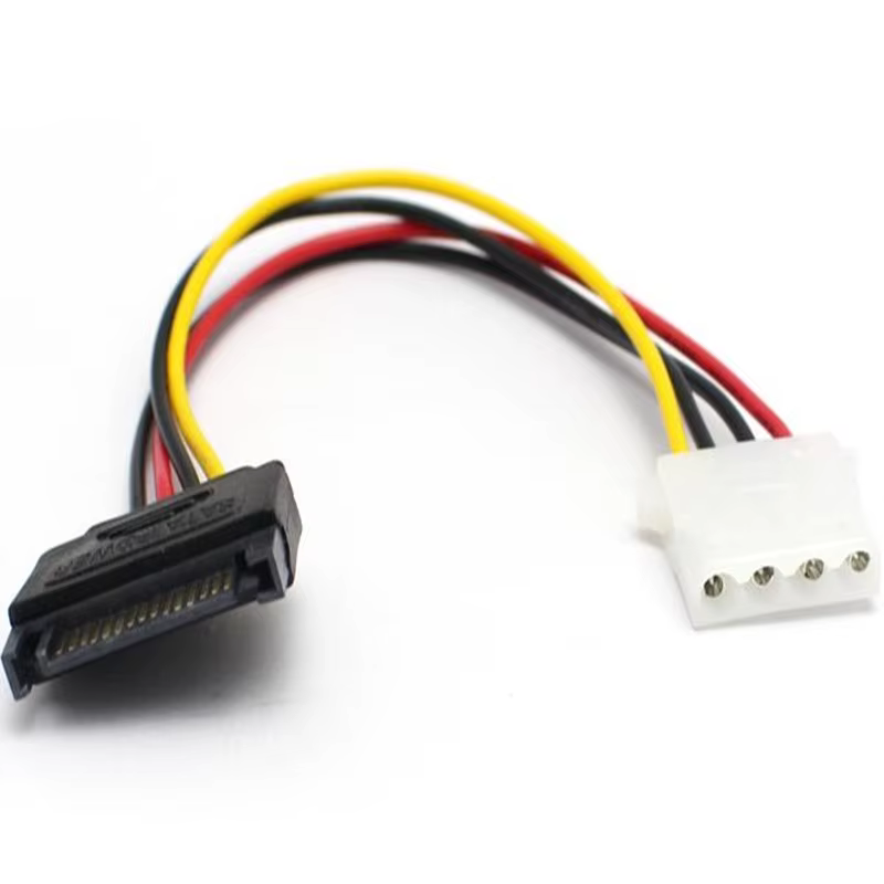 Detalle de los conectores del adaptador