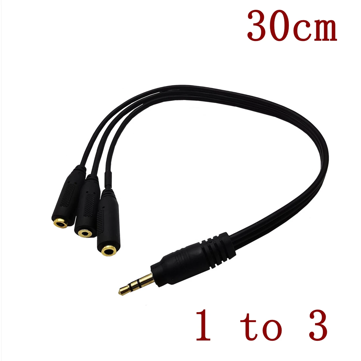 Ejemplo de uso con tres auriculares