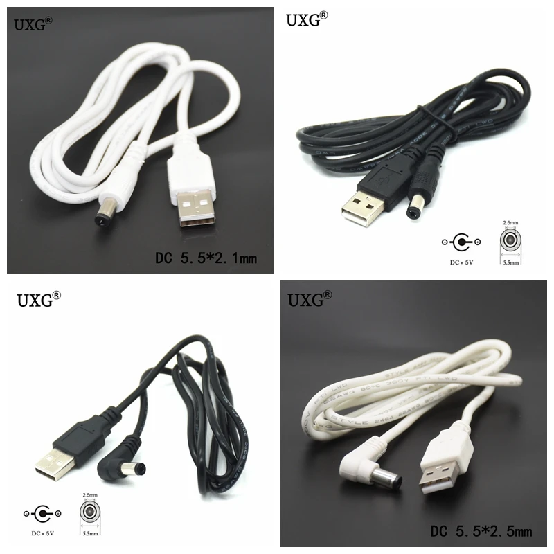Cable USB DC 5V 2A con 6 conectores jack