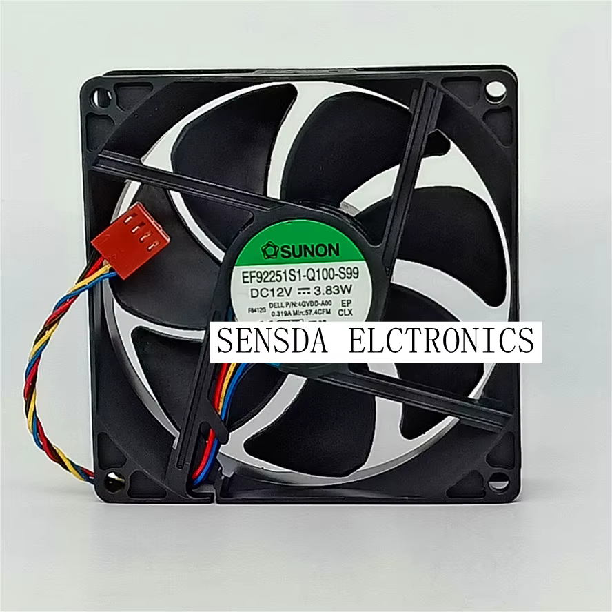 Ventilador Sunon 92mm instalado