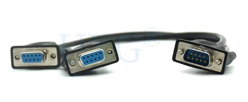 Divisor RS232 DB9 9 pines 2 en 1 macho-hembra para POS - imagen 2
