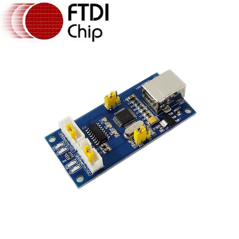 Adaptador USB a serie TTL FT2232D vista frontal