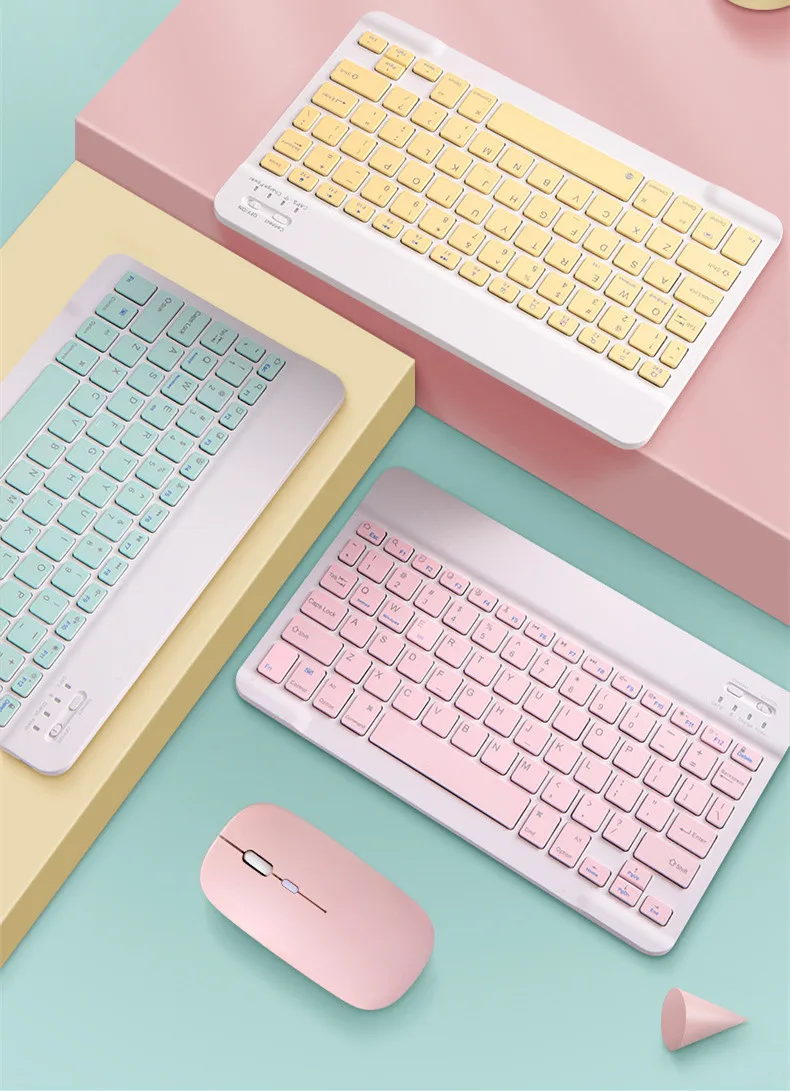 Teclado inalámbrico compacto de 10 pulgadas