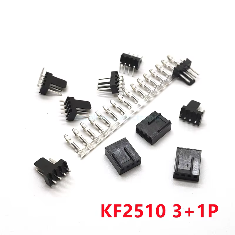 Vista frontal del conector KF2510