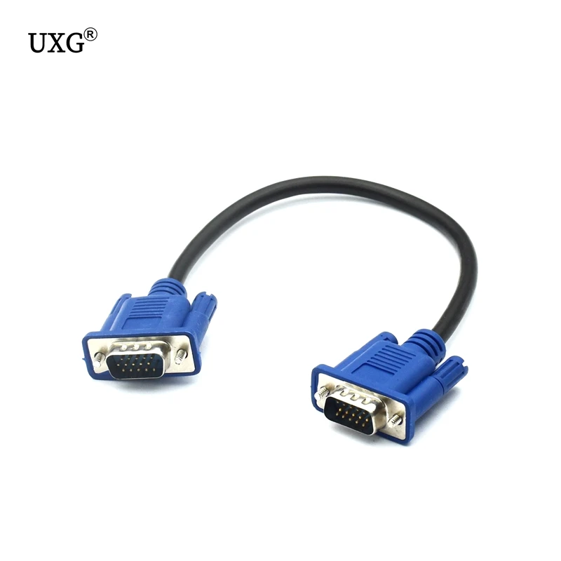 Conectores VGA HD15 macho del cable UXG