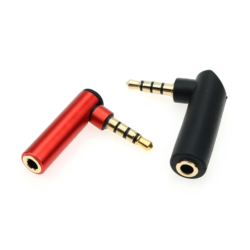 Adaptador Jack 3,5 mm Macho-Hembra en Ángulo Recto - imagen 4