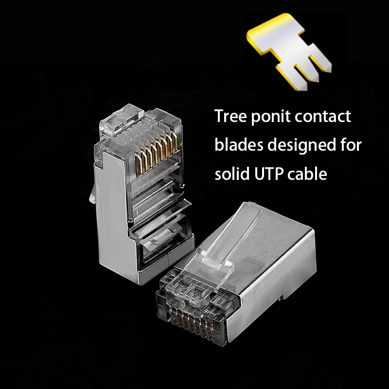 Conector RJ45 macho STP