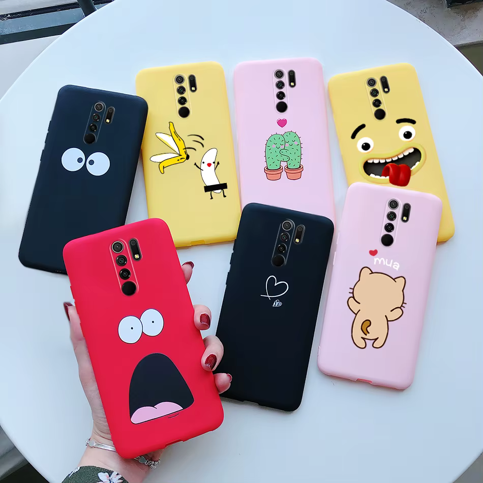 Funda Silicona Xiaomi Redmi 9 – Protector Trasero Suave Antigolpes