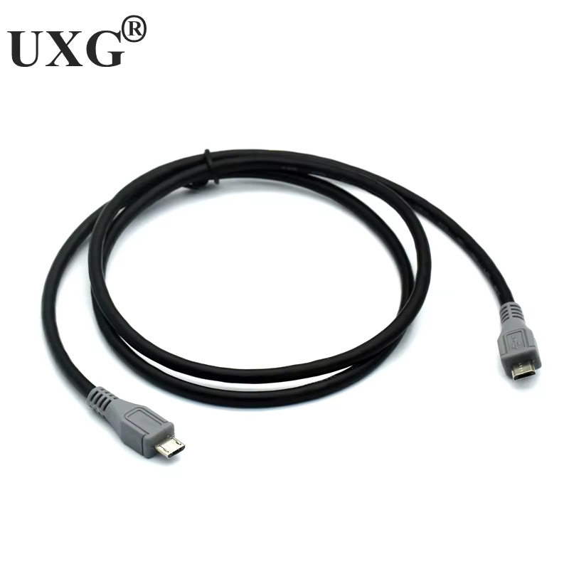 Adaptador OTG micro USB a mini USB con conectores macho