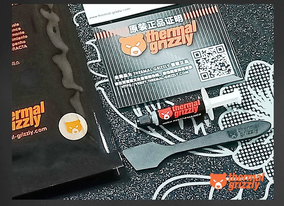 Envases de pasta térmica Hydronaut 1g, 3,9g y 7,8g
