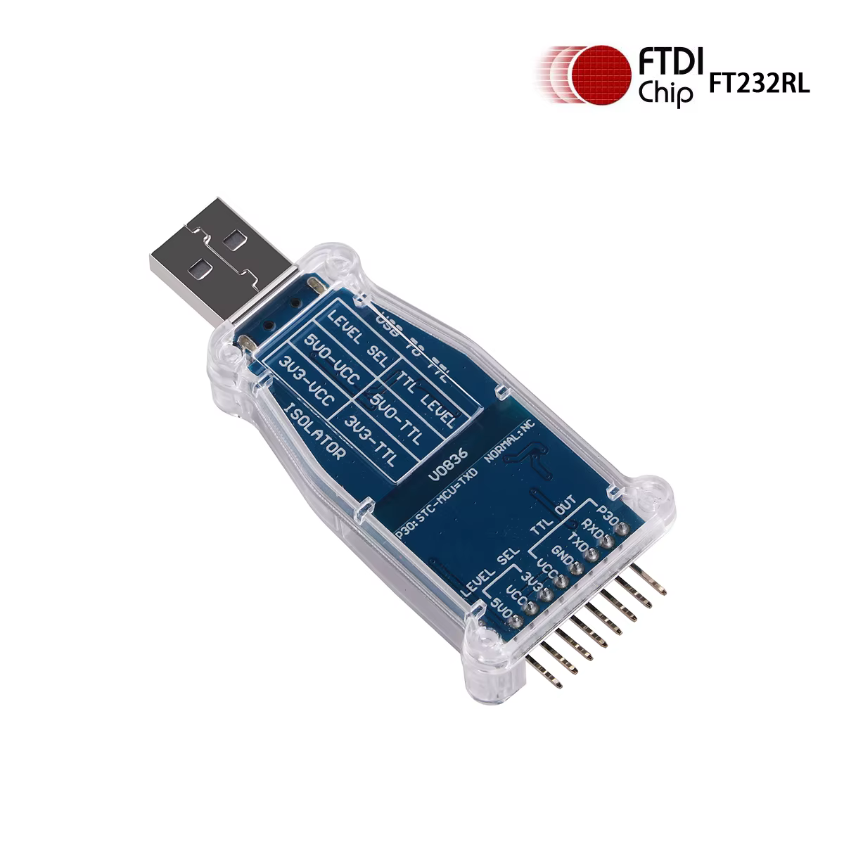 Detalles del chip FTDI