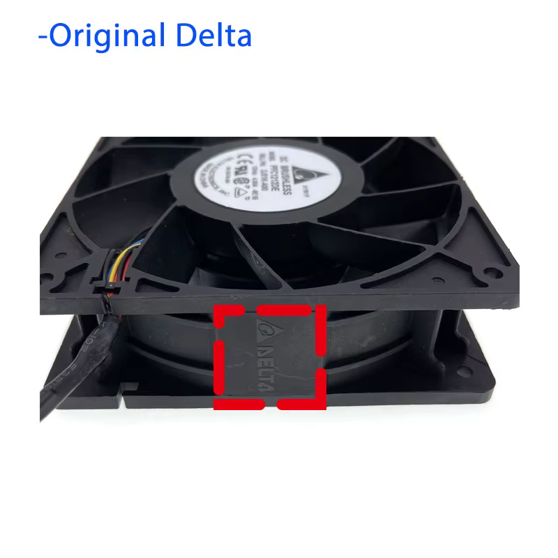 Ventilador 120mm vista frontal