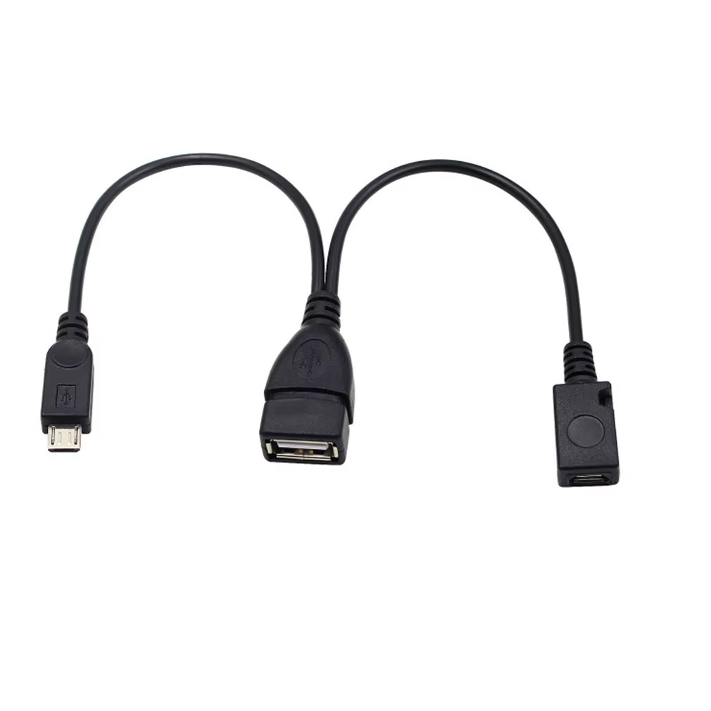 Cable OTG en color negro