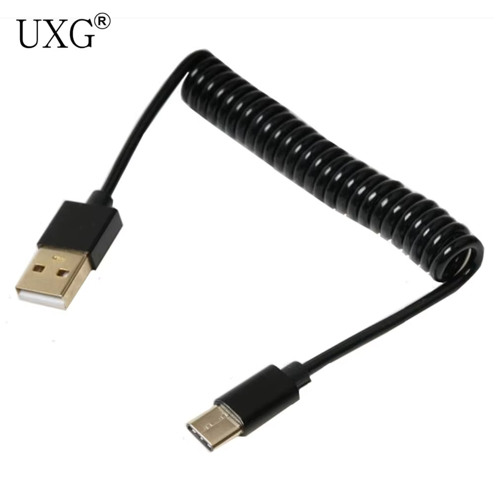 Conector C‑TYPE y extremo USB 2,0