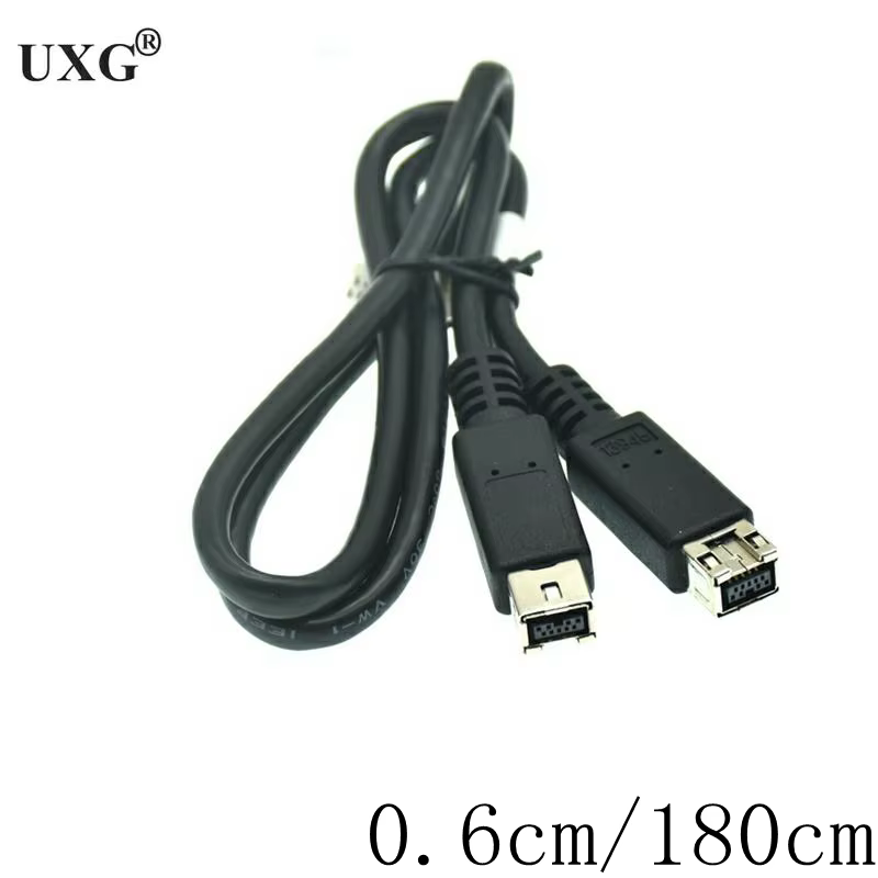 Cable FireWire 9 pines macho a macho para sistemas de videovigilancia