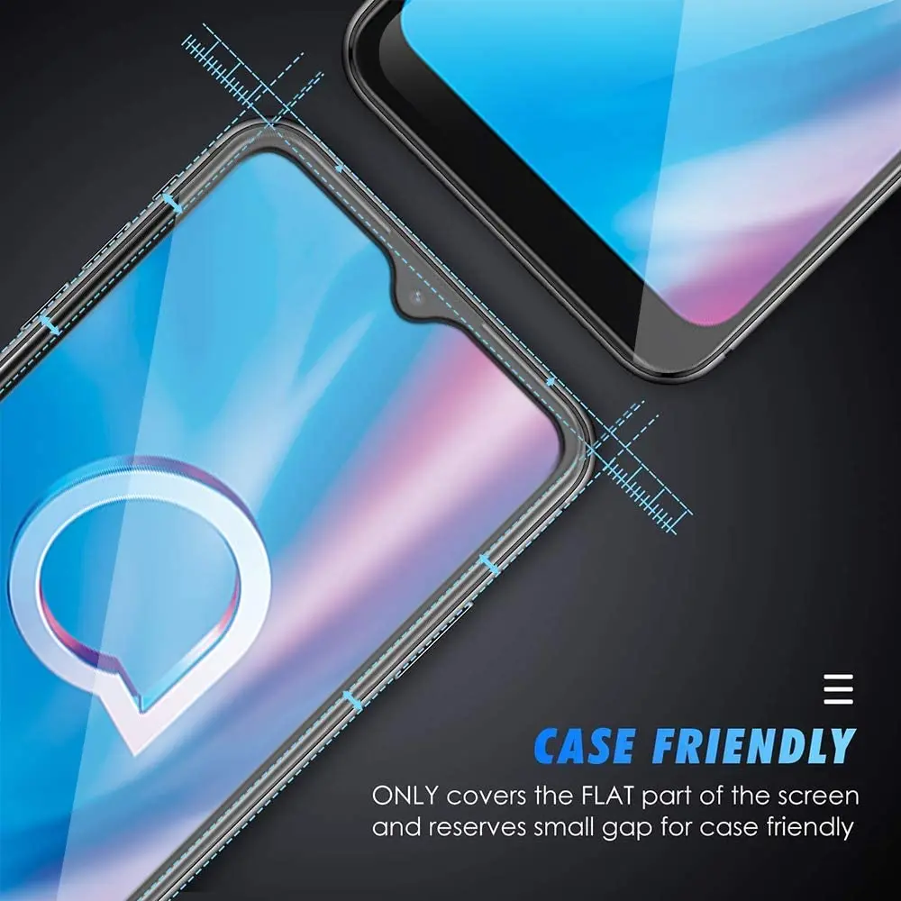 Alcatel Vidrio Templado Protector Pantalla 1S / 1L / 3L / 1SE / 3X 9H - imagen 2