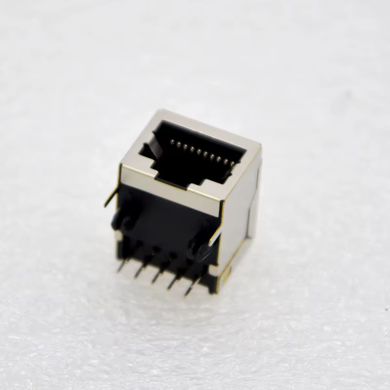 Conector PCB visto desde ángulo inferior