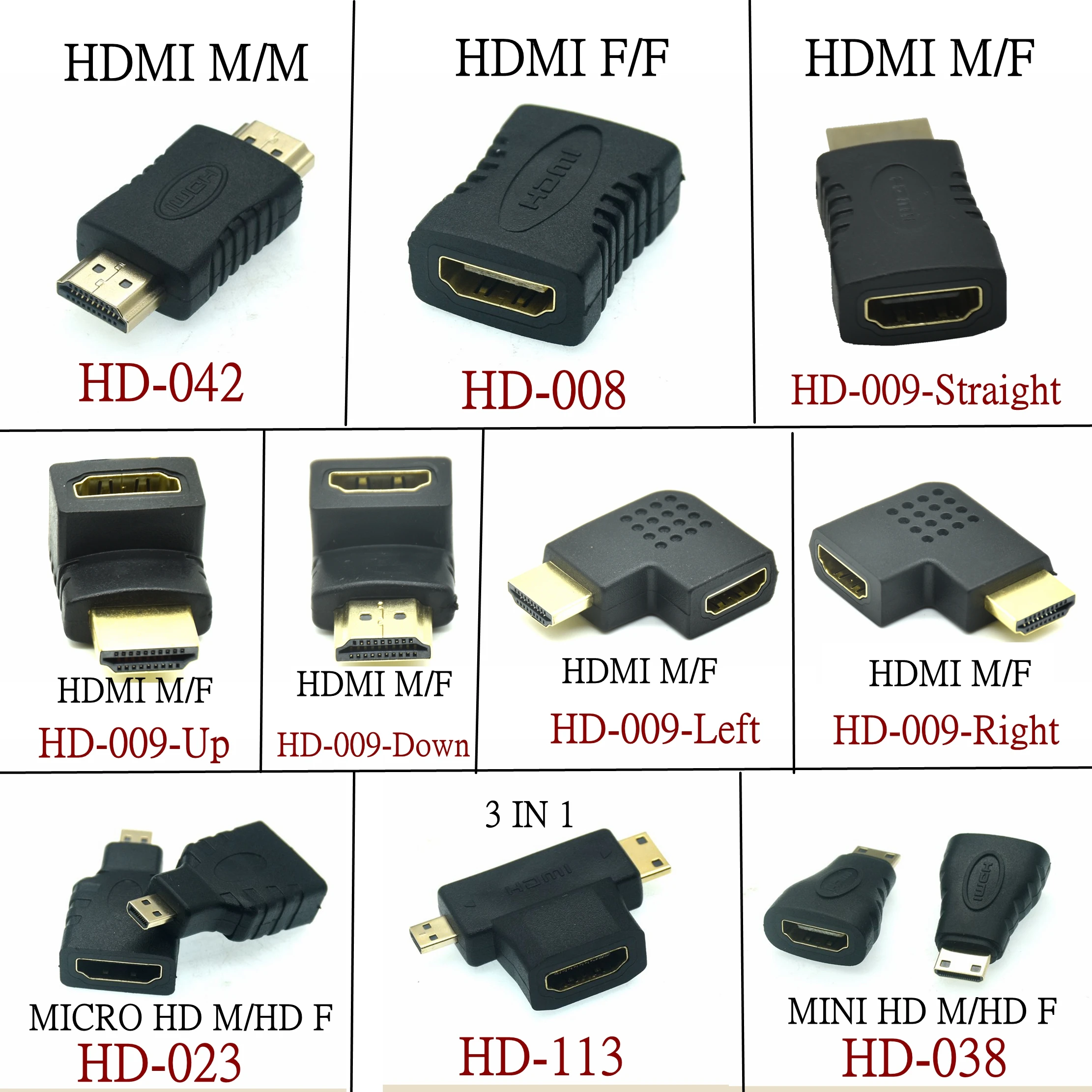 Adaptador HDMI UXG 90° izquierda