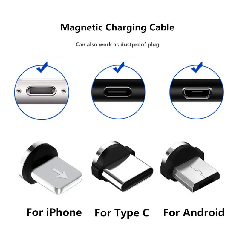 Detalle magnético USB-C USLION