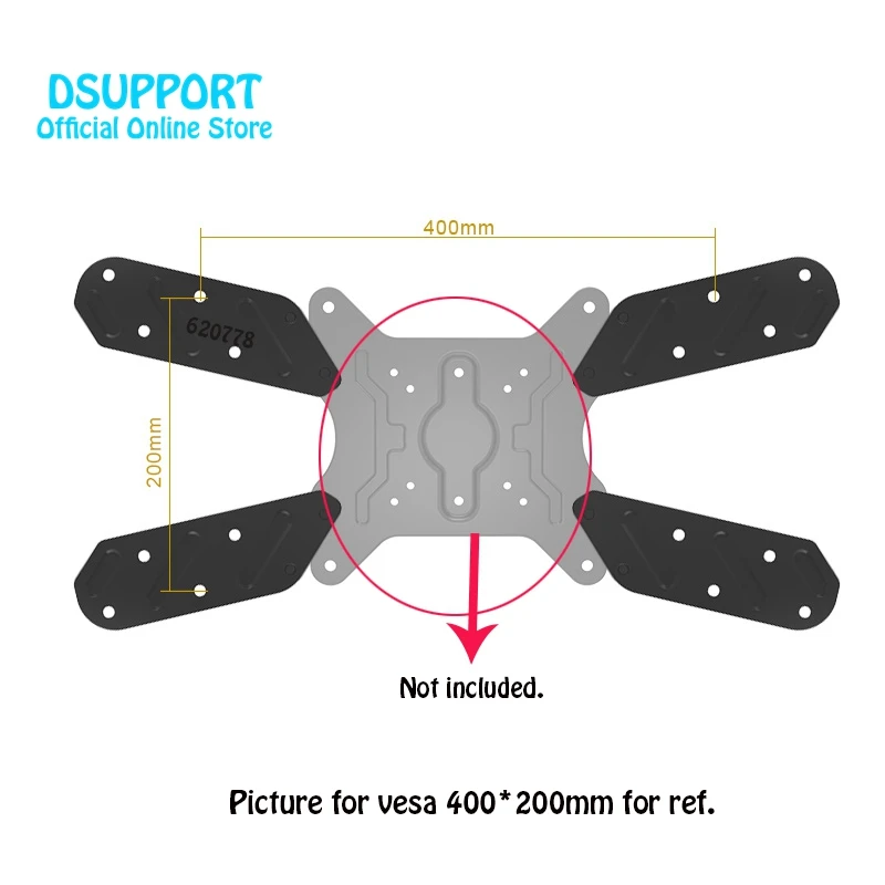 Detalles del adaptador VESA