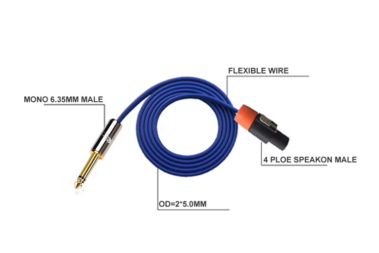 Conector NL4FC Speakon