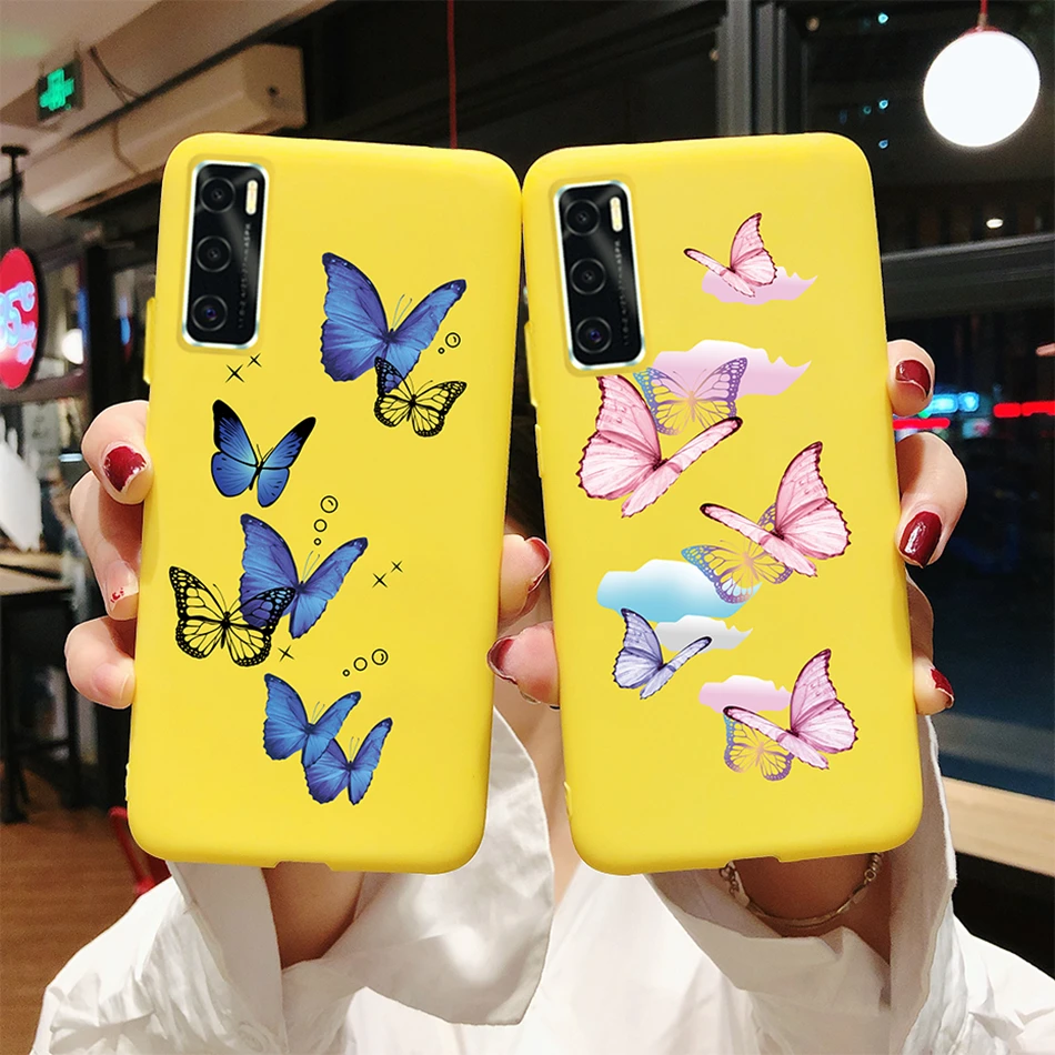 Funda Silicona Vivo V20 SE Corazón – Protección Trasera Suave - imagen 3
