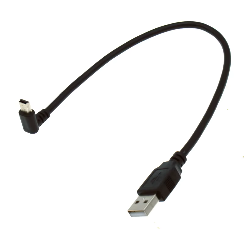 Cable Datos USB 2.0 Mini USB Tipo B 5 Pines 90º - imagen 5