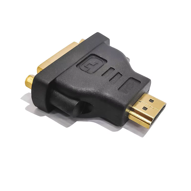 Adaptador conectado a monitor DVI