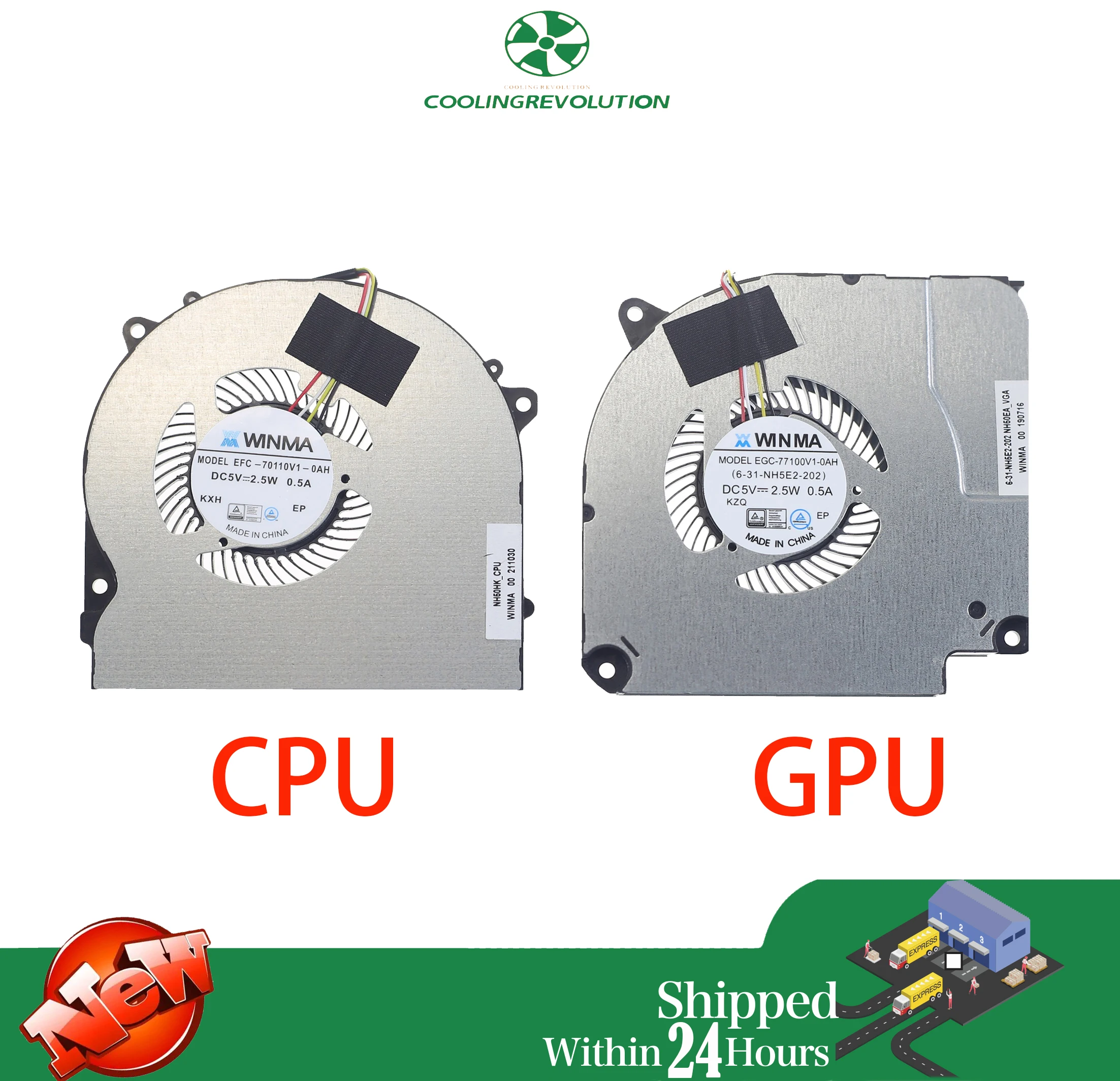 Ventilador de refrigeración GPU COOLING REVOLUTION