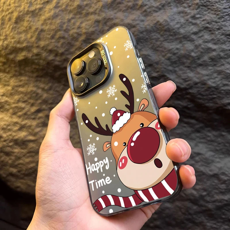 Funda Samsung Galaxy – Árbol de Navidad y Alce - imagen 3