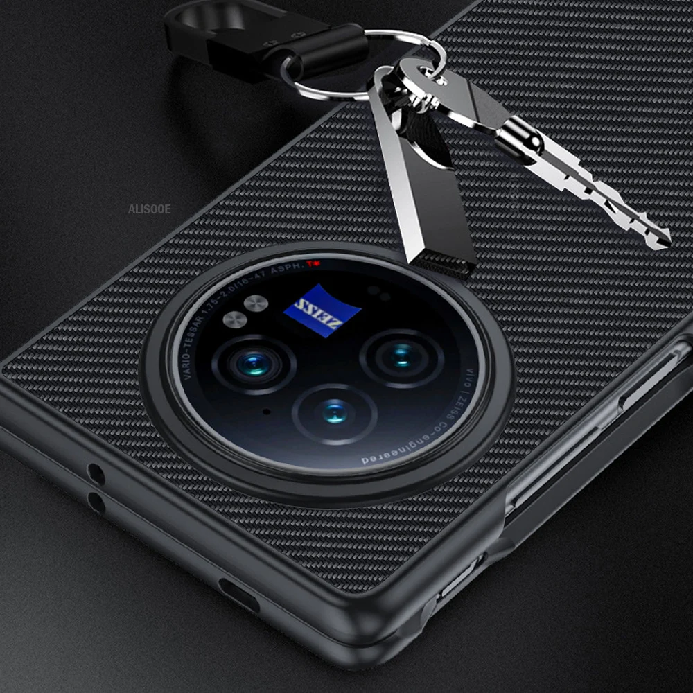 Funda VIVO X Fold 3 Pro 5G Textura PU Antigolpes Piel sintética - imagen 2
