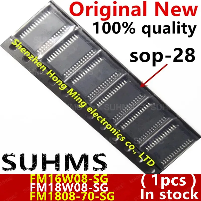 Chipset FM16W08-SG vista frontal del componente