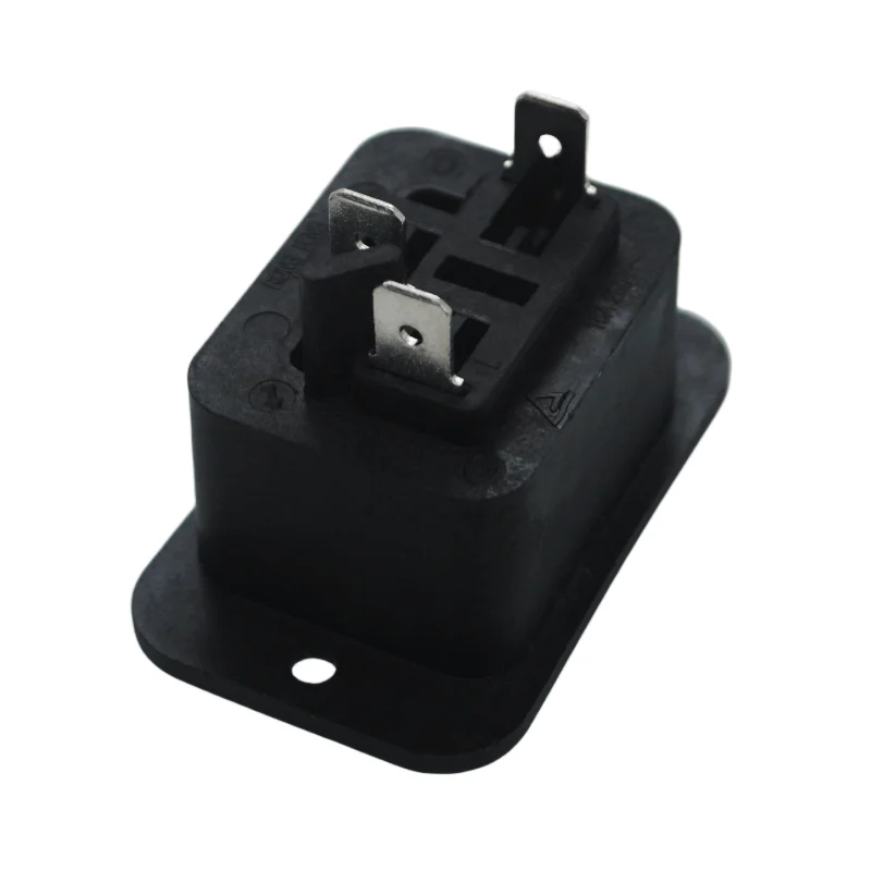 Conector montado en superficie metálica