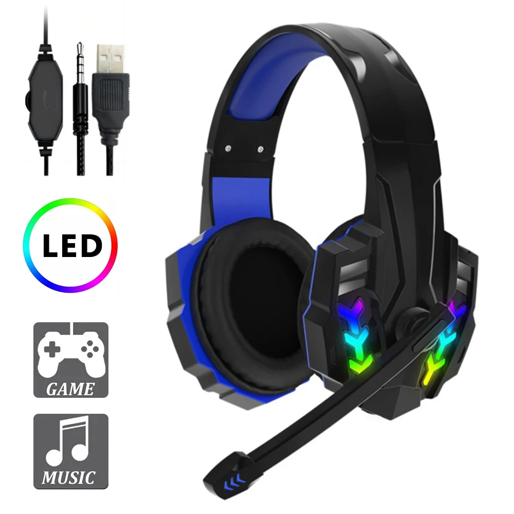 Auriculares Gaming USB con Micrófono y Cancelación de Ruido - imagen 3