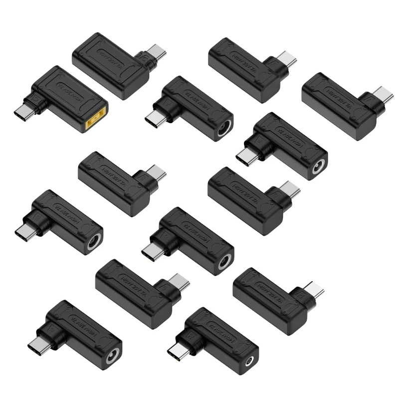 Adaptador USB-C a DC Carga Rápida para Portátiles Lenovo, HP