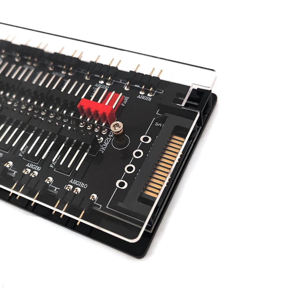 Hub ARGB PWM 7P SATA para Ventiladores PC - imagen 4