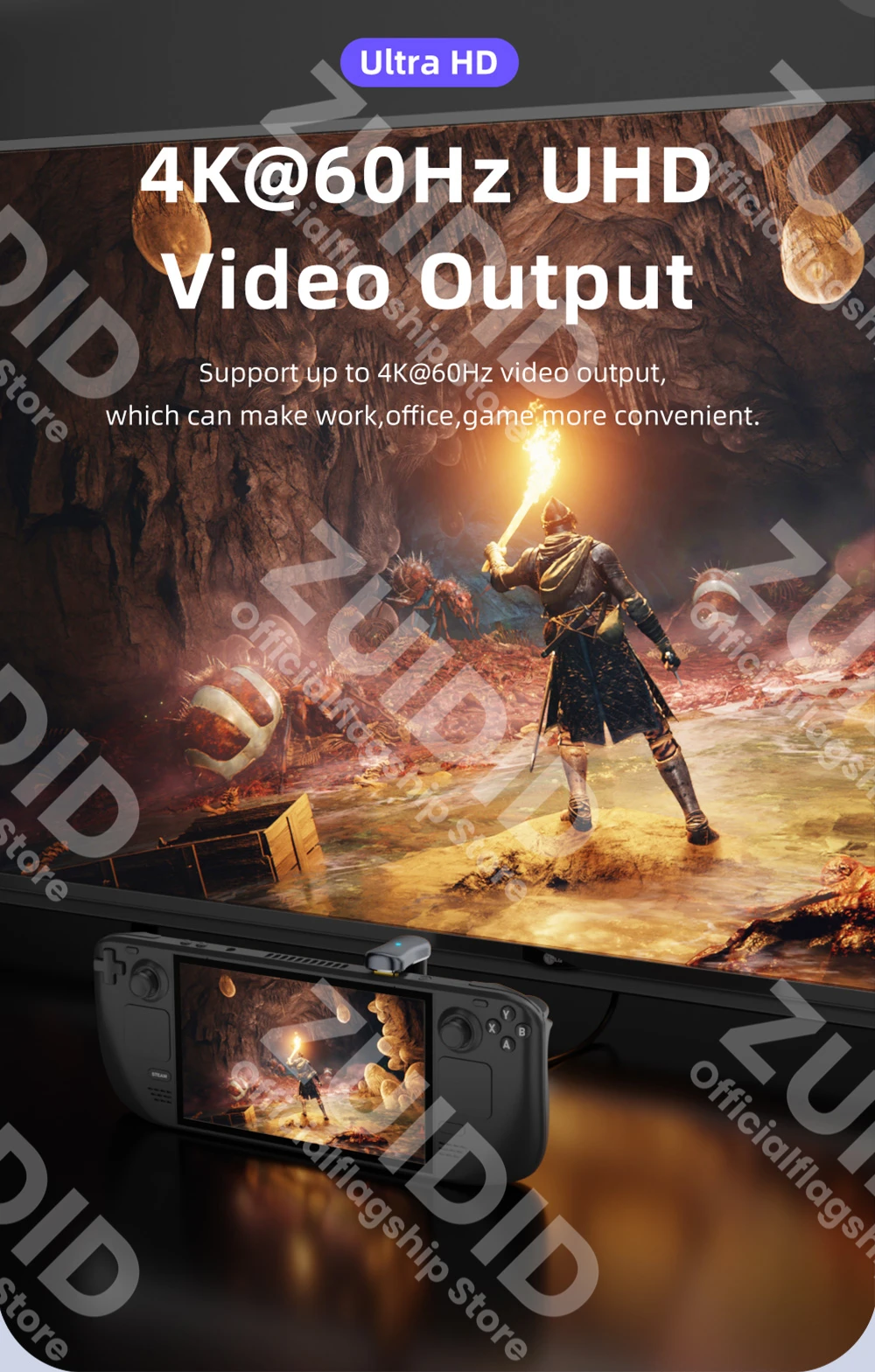 Transmisión de vídeo 4K
