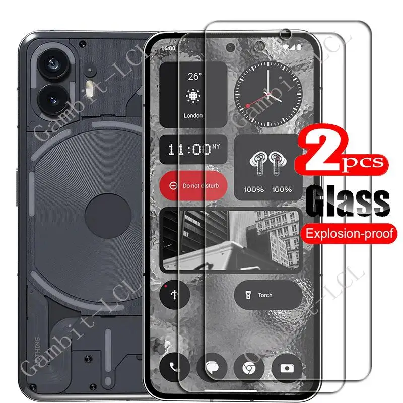 Protector de pantalla de vidrio templado HD 6,7 pulgadas