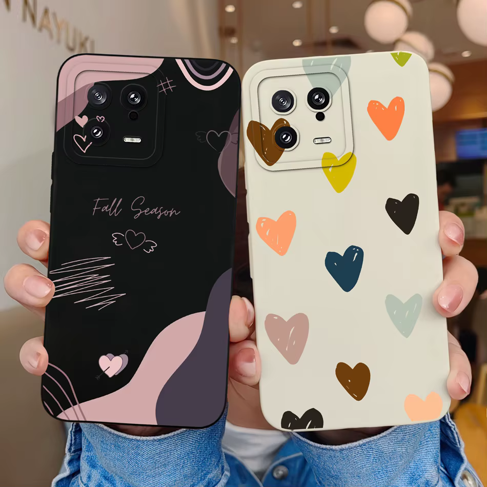 Funda Xiaomi 13 Pro Lite de Silicona Líquida Antihuellas - imagen 3