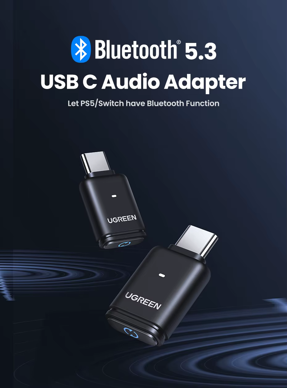 Adaptador UGREEN visto de frente