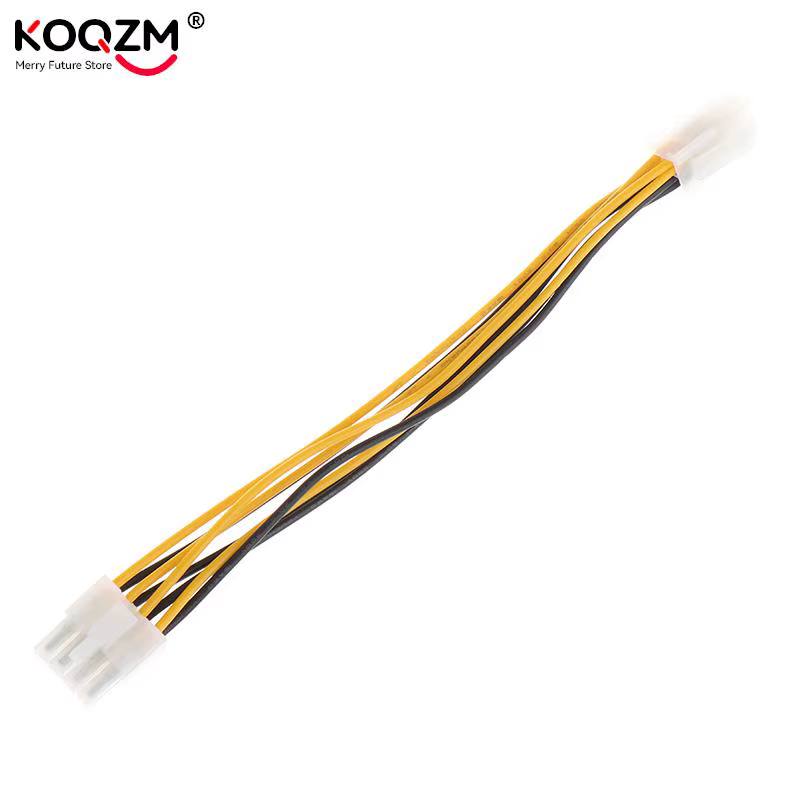 Adaptador fuente alimentación CPU 4 a 8 pines macho ATX 12V - imagen 5