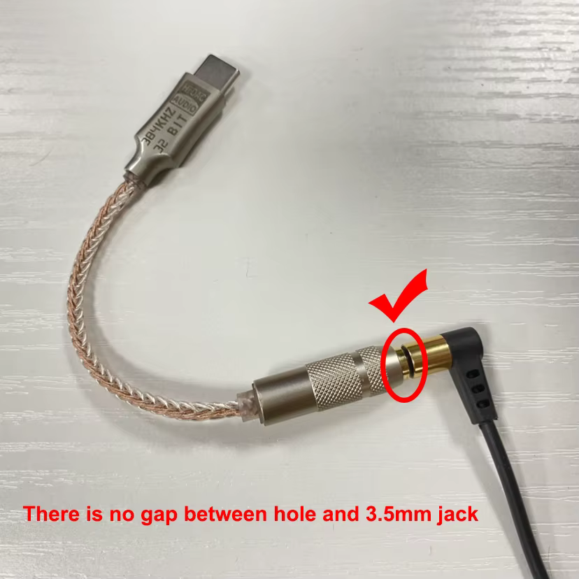 Detalle del conector USB-C