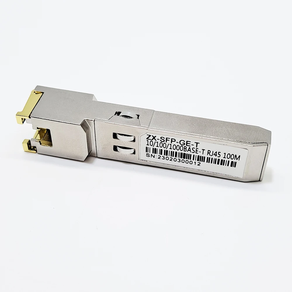 Detalle del conector RJ45 integrado