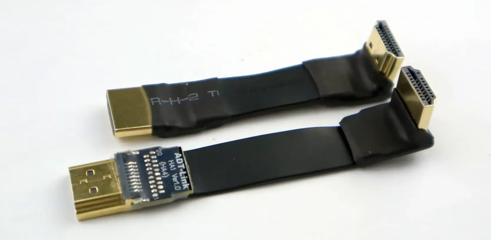 Cable HDMI 2.0 Adt-link Plano Blindado 4K/60Hz 90° - imagen 2