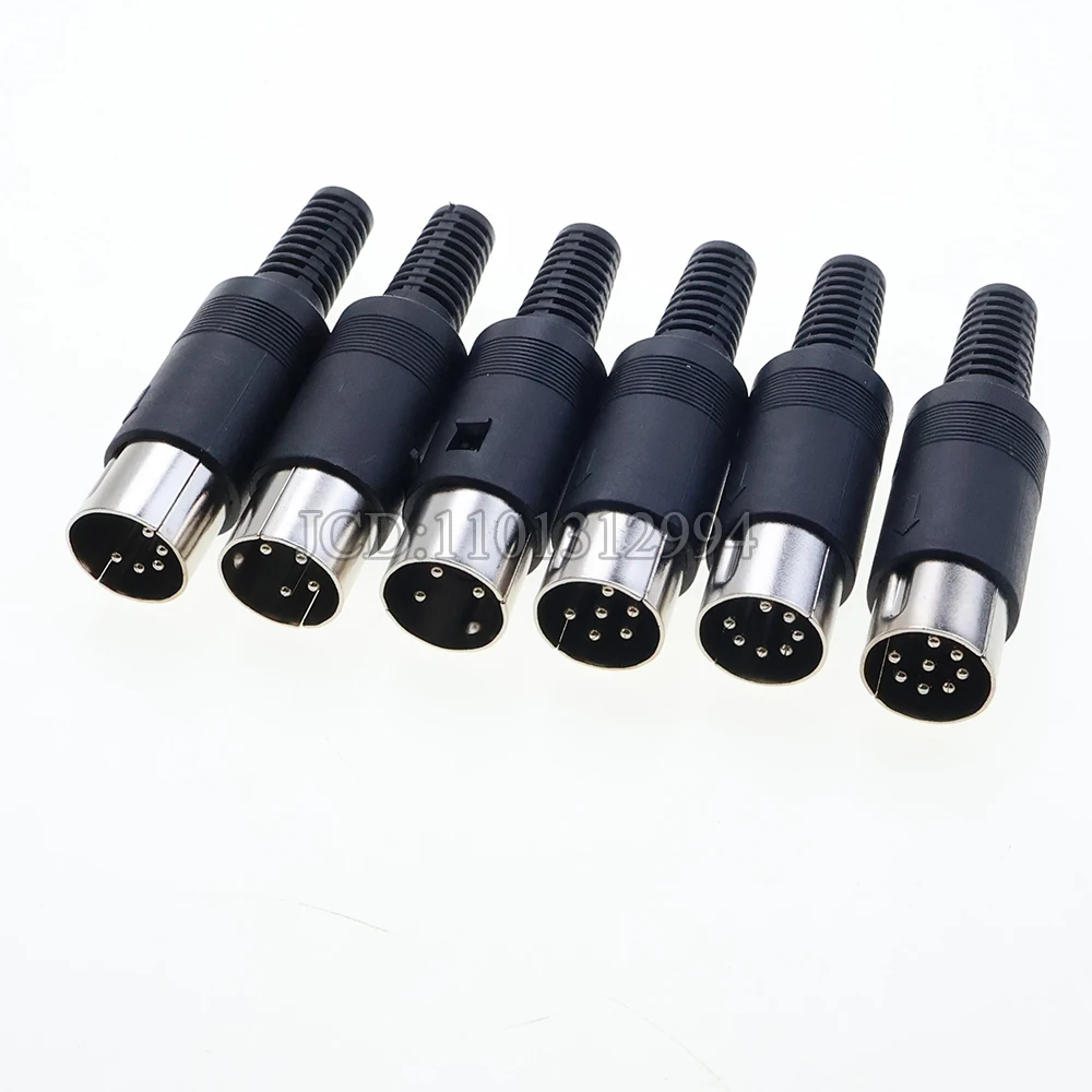 Conector DIN MIDI Panel - 3 a 8 Pines - imagen 4