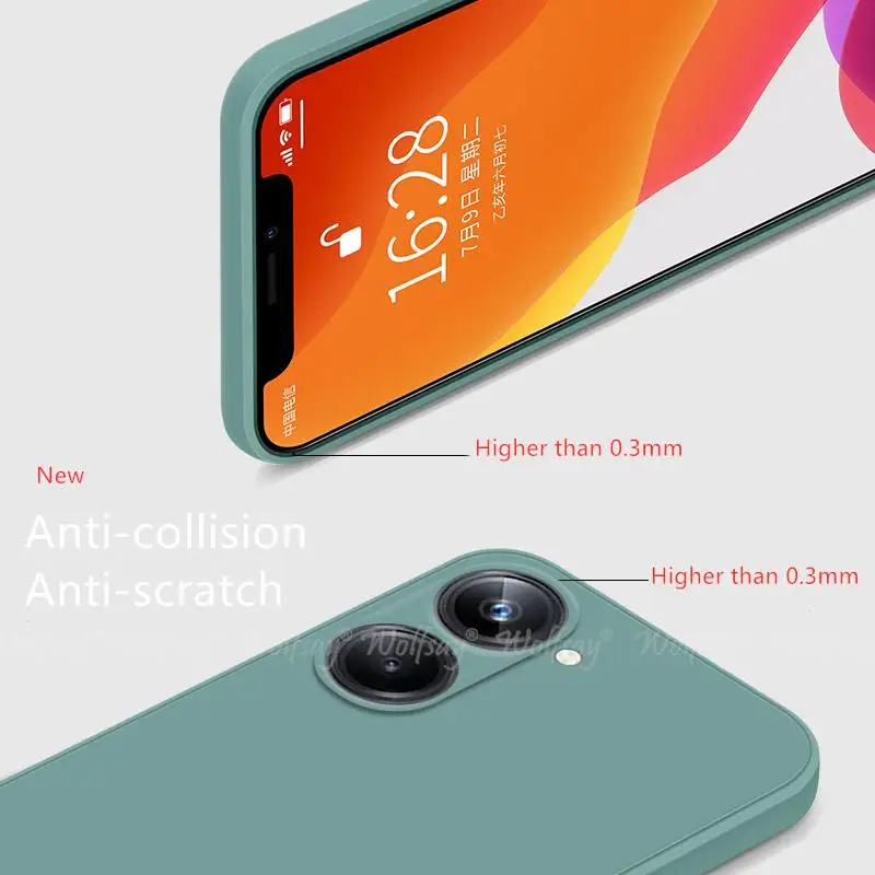 Realme 10 Pro Plus – Funda de Silicona Líquida Protectora - imagen 4