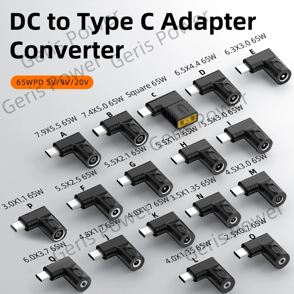 Conector hembra USB-C 65W