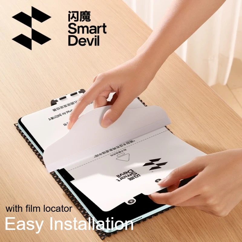 SmartDevil Protector Pantalla iPad 2021-2025 Air Pro 11 Pulgadas Hidrogel Antihuellas - imagen 5
