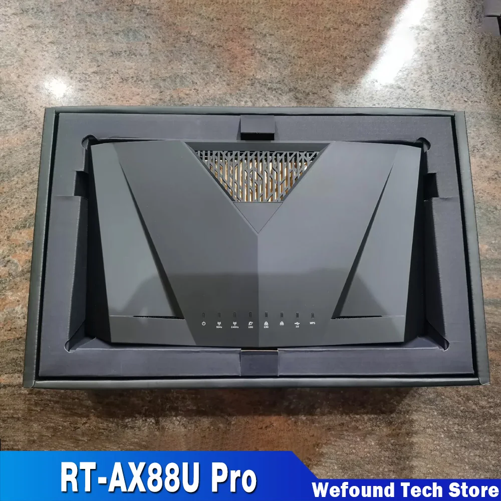 RT-AX88U Pro Router Wi‑Fi 6 Gigabit Gaming para Toda la Casa